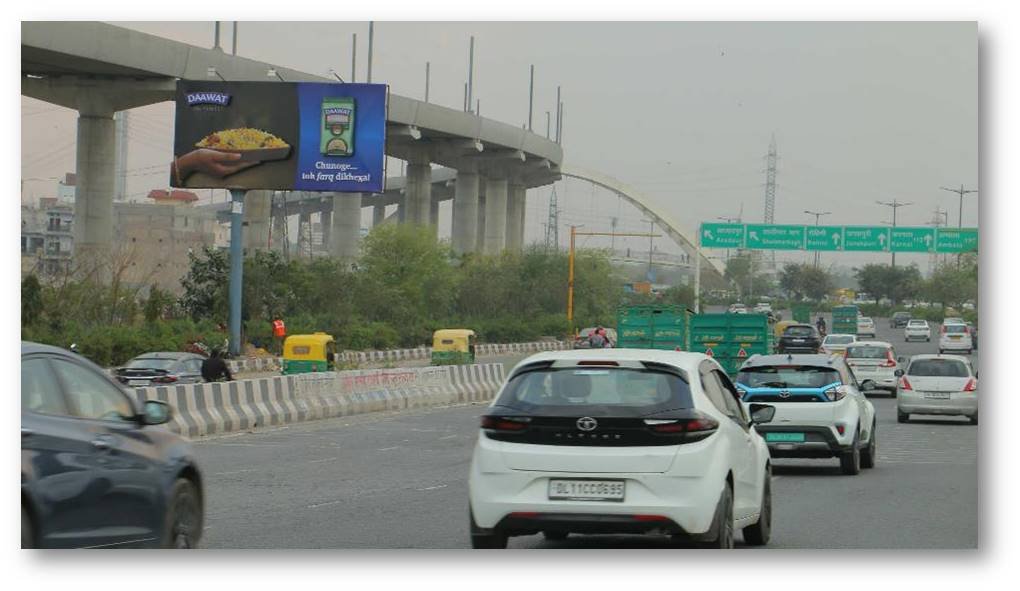 Outer Ring Road towards Soni Path - Delhi