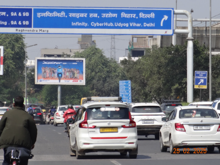 Cyber City – Before Belvedere Towers Metro Station - Gurugram