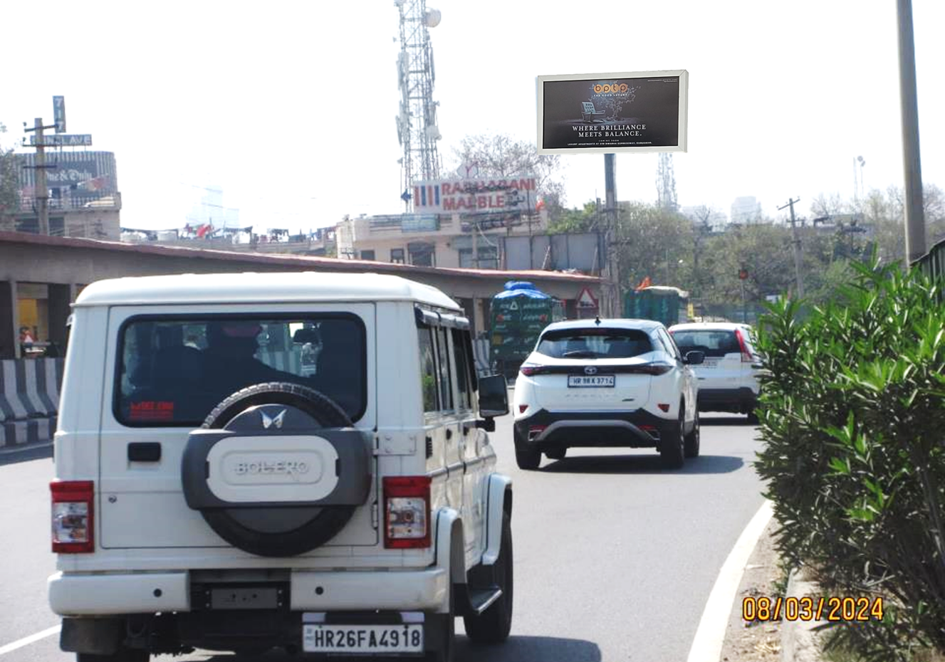 Outside Haldiram Manesar Toll Sector – 75A - Gurugram