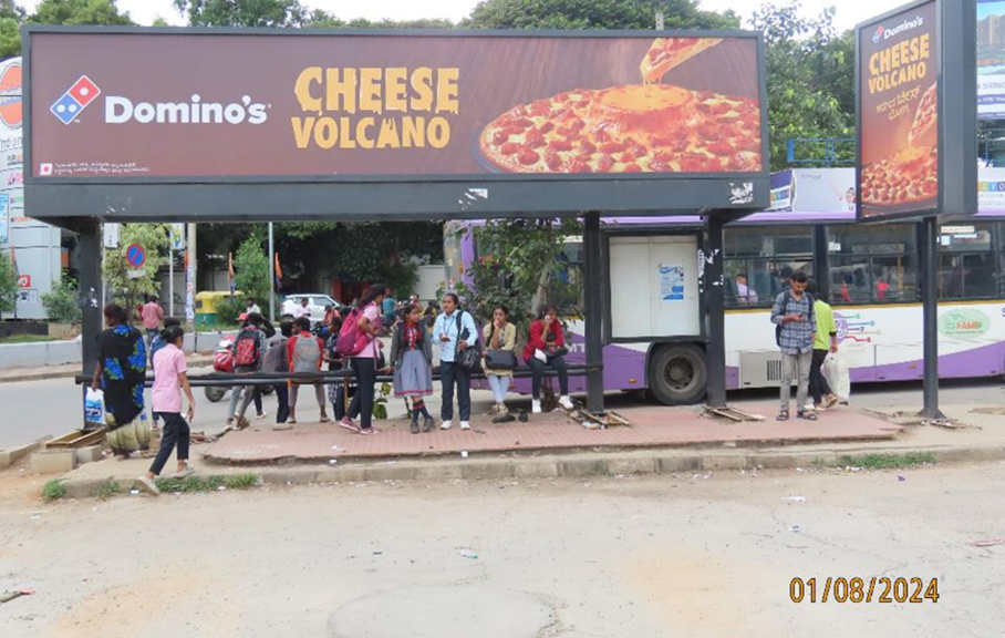 Yelahanka NES Bus stop towards New town (Sl-No-03) - Bangalore