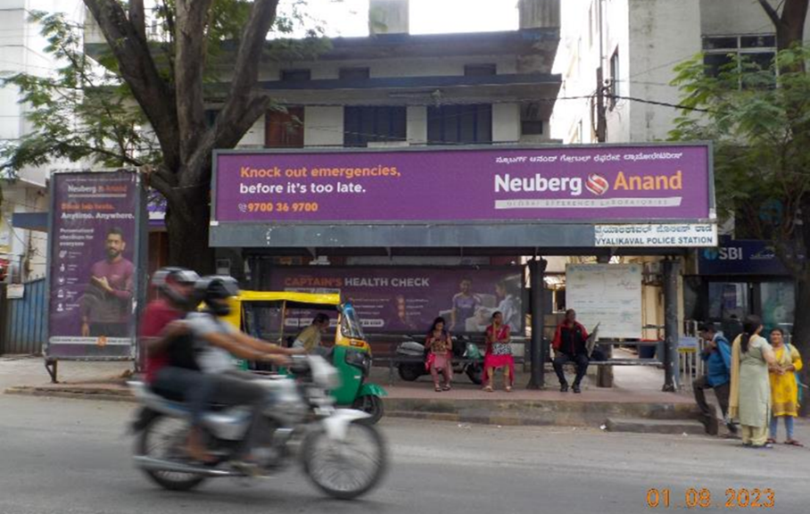 Vyalikaval Nr Police Station Sadhashiv nagar - Bangalore