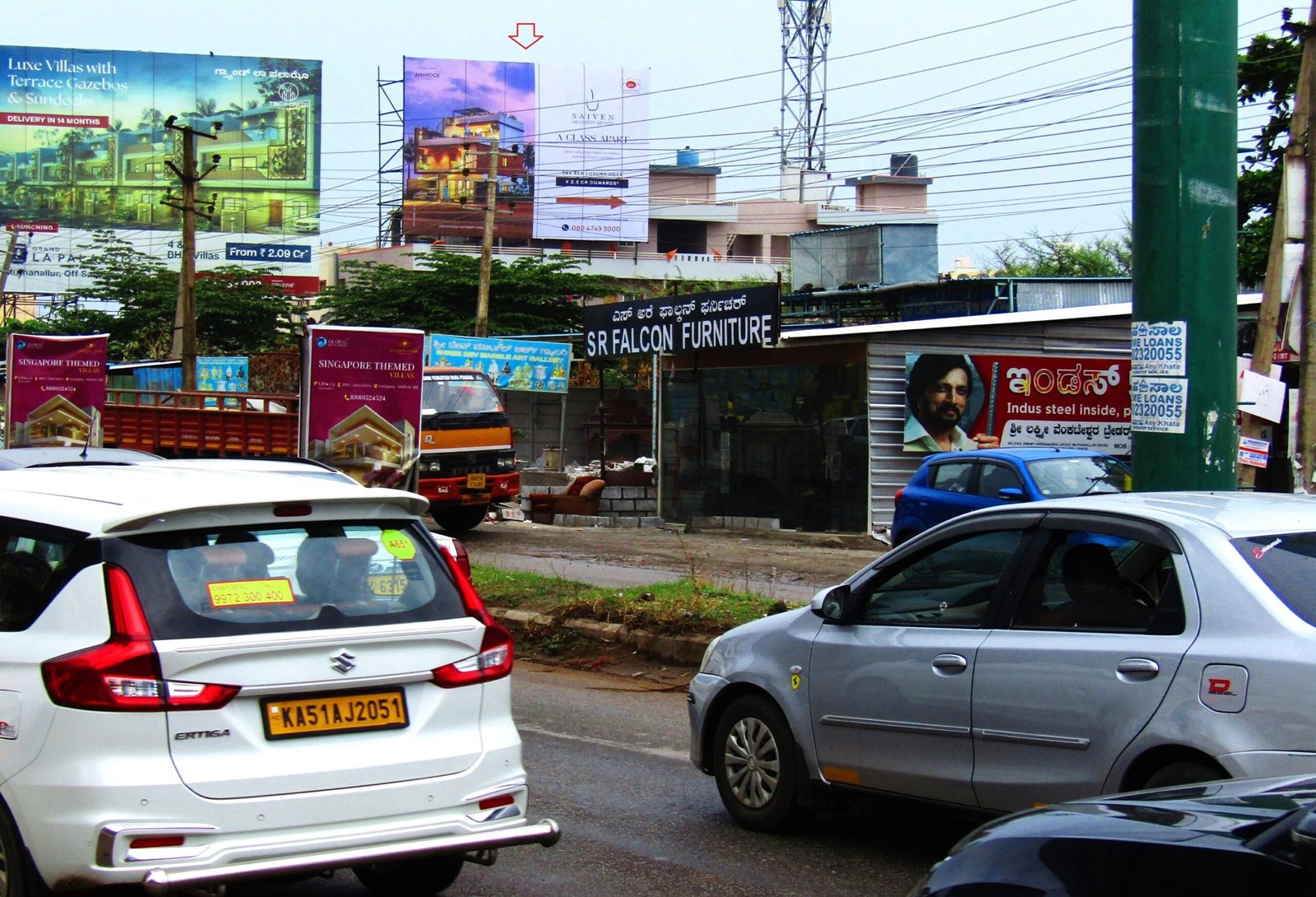 Sarjapura Rd, Muthanallur Cross, From Wipro Corp Office FTT Dommasandra Circle - Bangalore