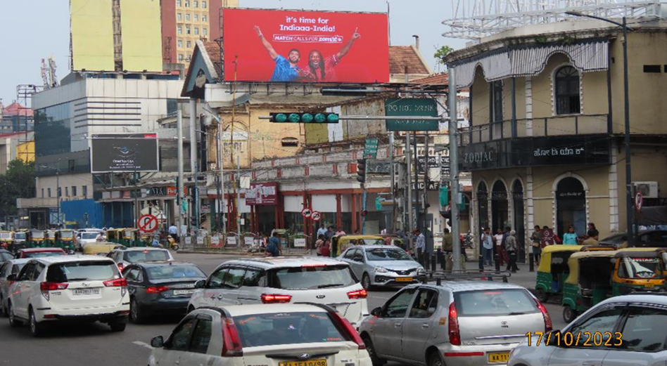 MG road towards trinity circle - Bangalore