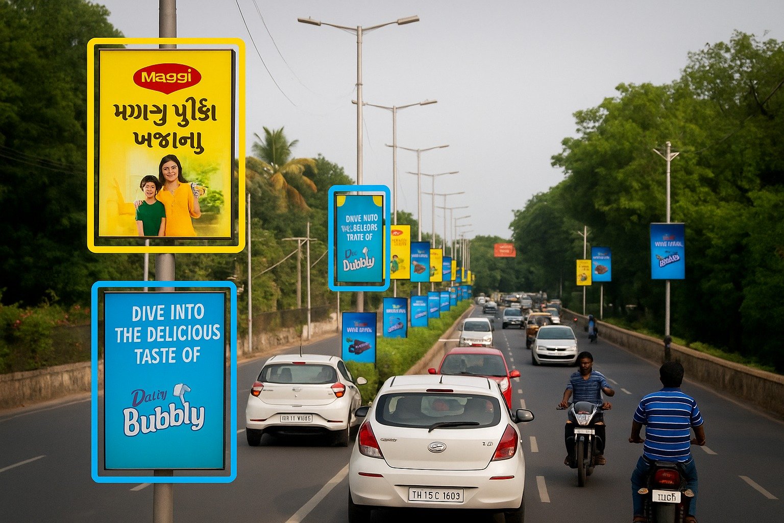 Preet Vihar towards Anand Vihar - Delhi