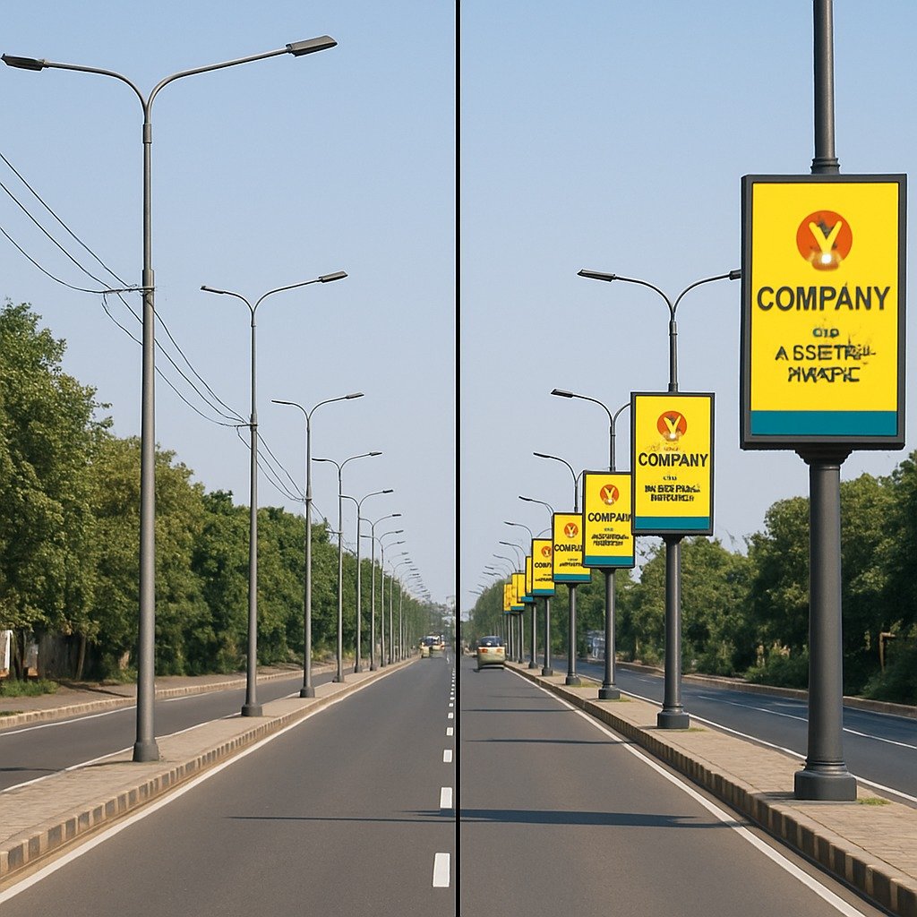 Nehru Place towards Kalkaji Mandir - Delhi