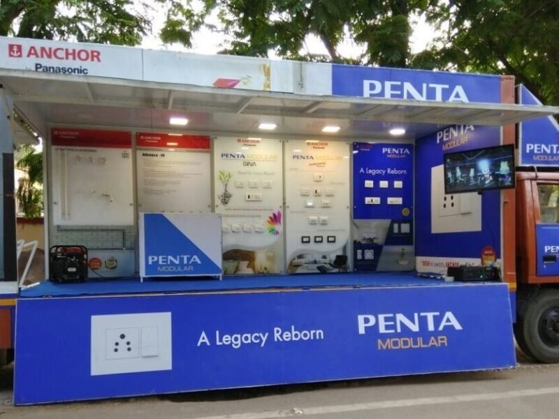 Mobile Van Branding – ACME Advertising Co. showcasing vibrant vehicle wrap design