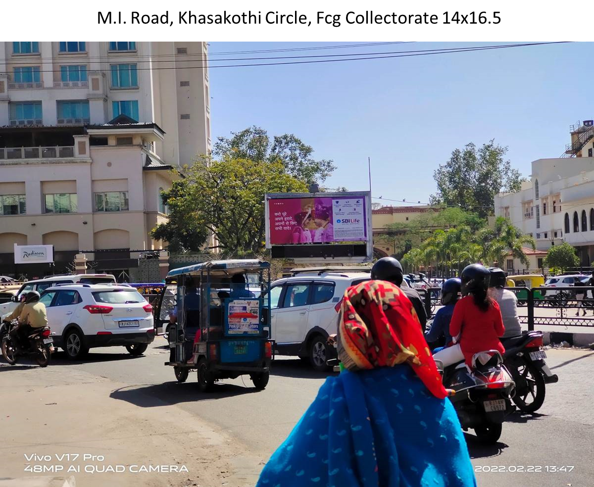 M.I. Road, Khasakothi Circle, Fcng Collectorate - Rajasthan