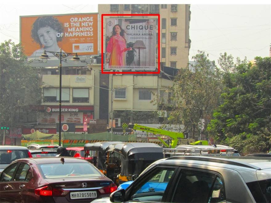 Hoardings nr National College Mumbai - Mumbai