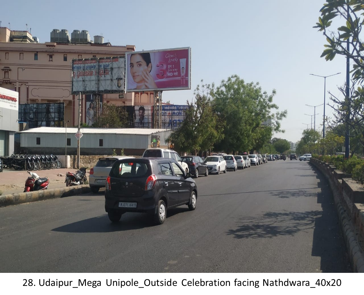 Outside Celebration facing Nathdwara - Rajasthan