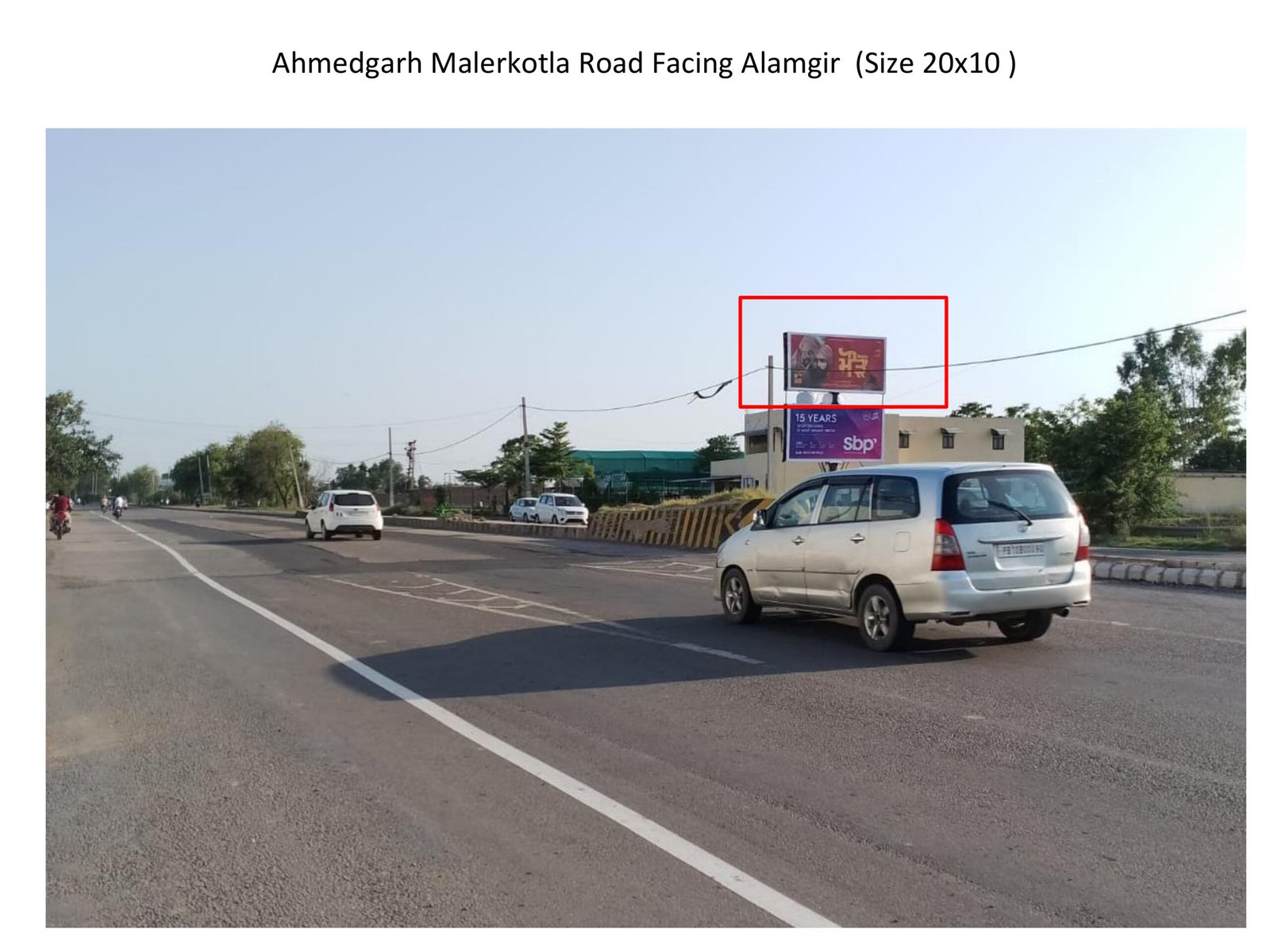 Billboard Advertising in Ahmedgarh Malerkotla Road - Punjab