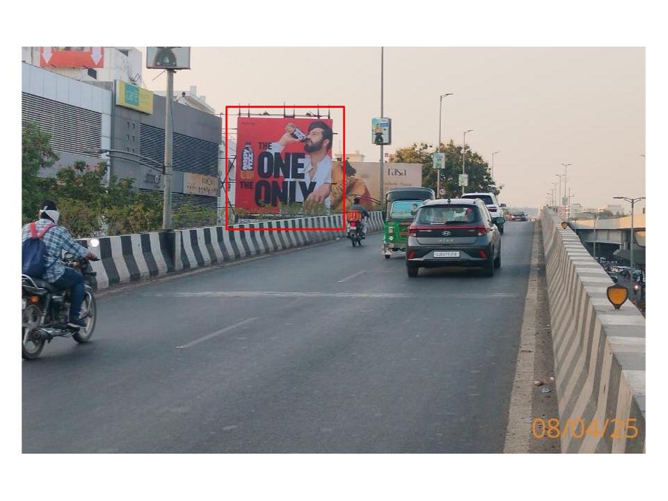 Highway Hoardings at Akshar Chowk Gujarat - Gujarat