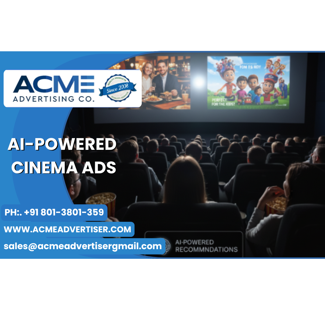 AI-Powered Cinema Ads: Personalizing the Big Screen Experience