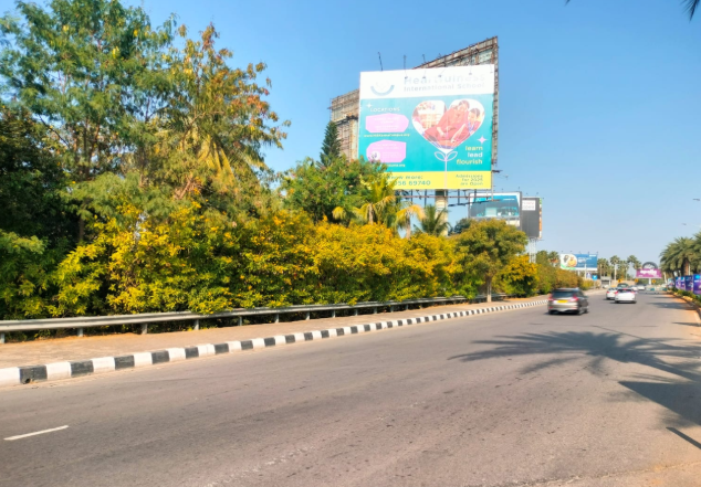 Billboard Advertising at Airport Exit - Hyderabad