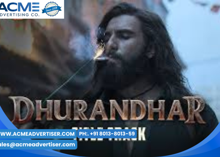 Dhurandhar cinema advertising with Acme advertising co.