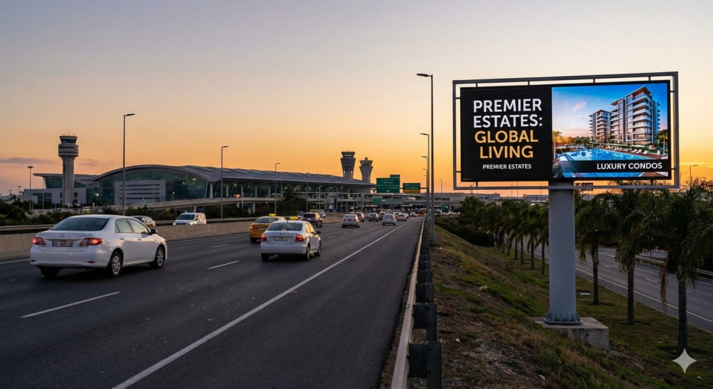 Types of Billboard Ads Near Airports