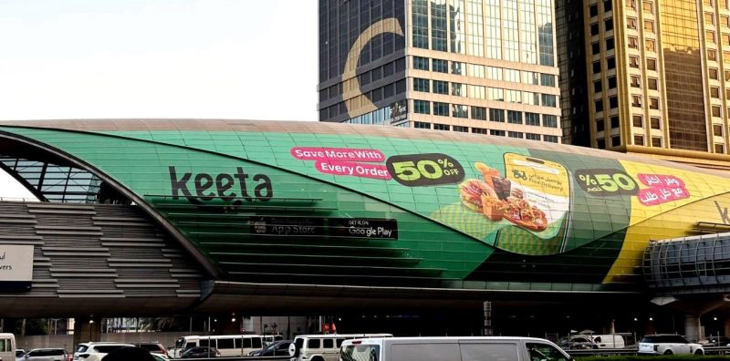 The Yellow Rider Fleet: When Operations Become Outdoor Media